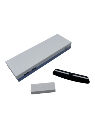 Slibesten sæt korn 400/1000 inkl fod, afrettersten og vinkelguide
